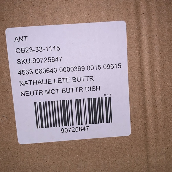 New Anthropologie Nathalie Lete Marais Hedgehog Butter Dish - Picture 4 of 4